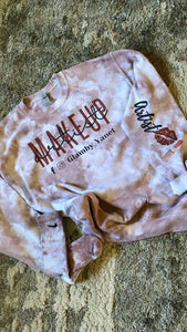 Makeup Artist  Tie-Dye Crewneck