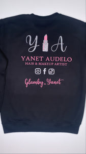 Custom Makeup Artist Crewneck Sweatshirt
