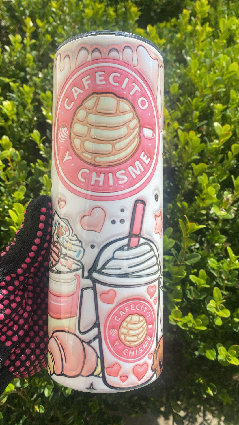 Cafecito y Chisme Tumbler