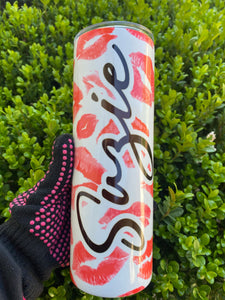 Red Lips Tumbler
