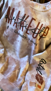 Makeup Artist  Tie-Dye Crewneck