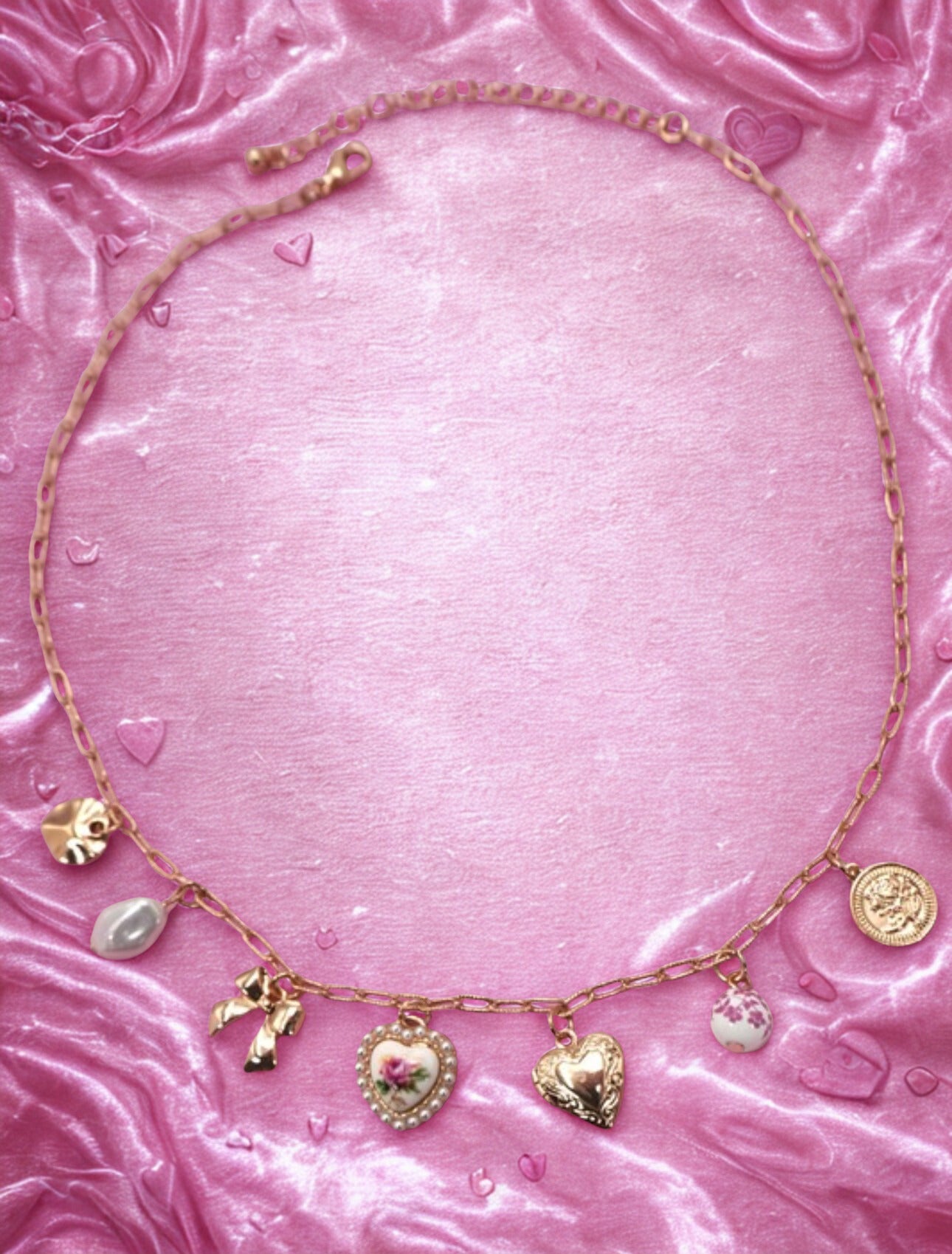 Bow Charm Necklace