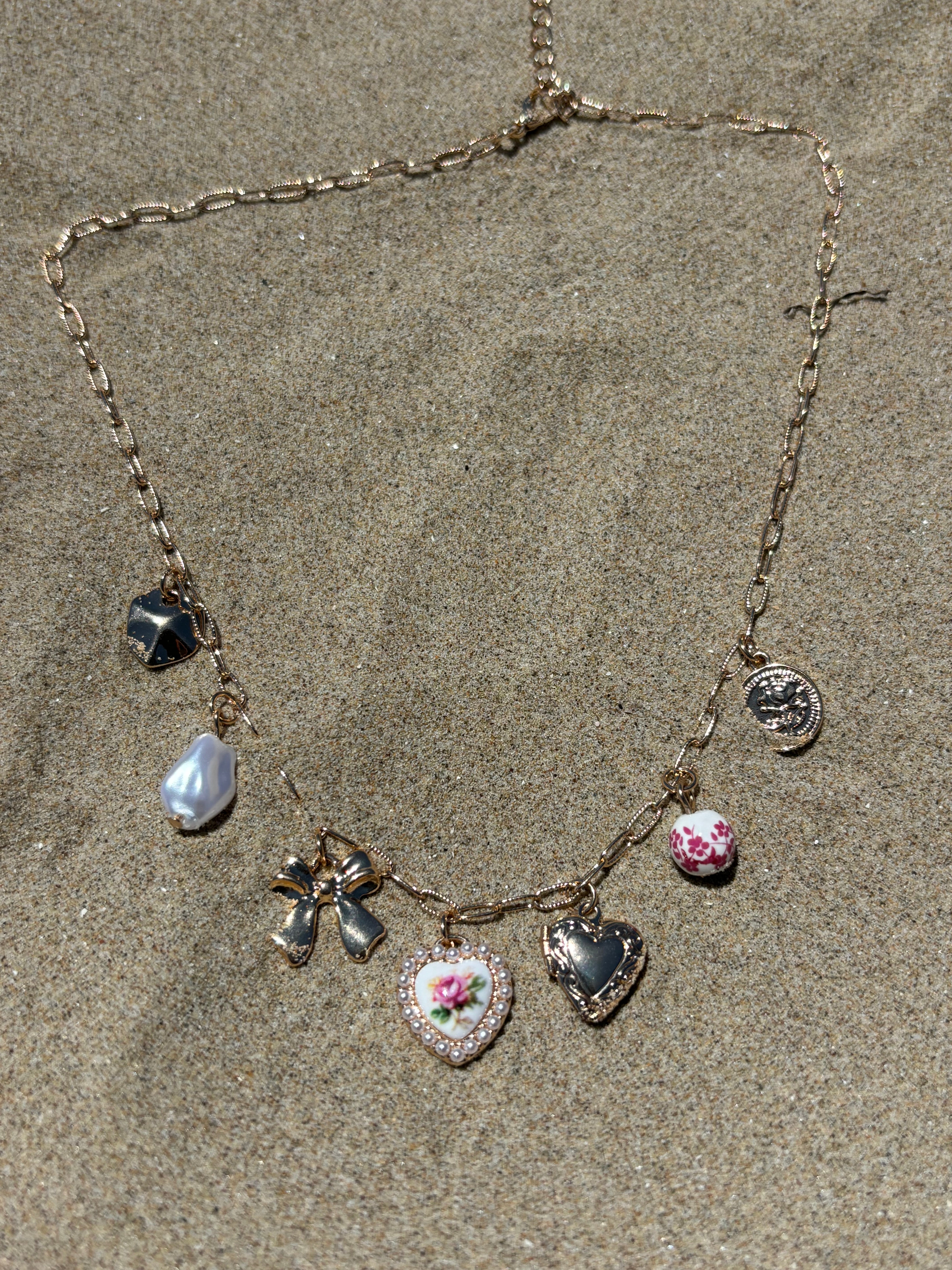 Bow Charm Necklace