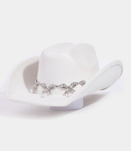 Western Bow & Pearl Hat