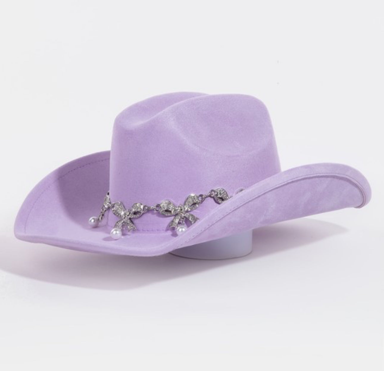 Western Bow & Pearl Hat