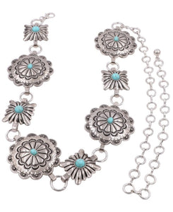Amy concho chain belt