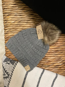 Kids Pom Beanie