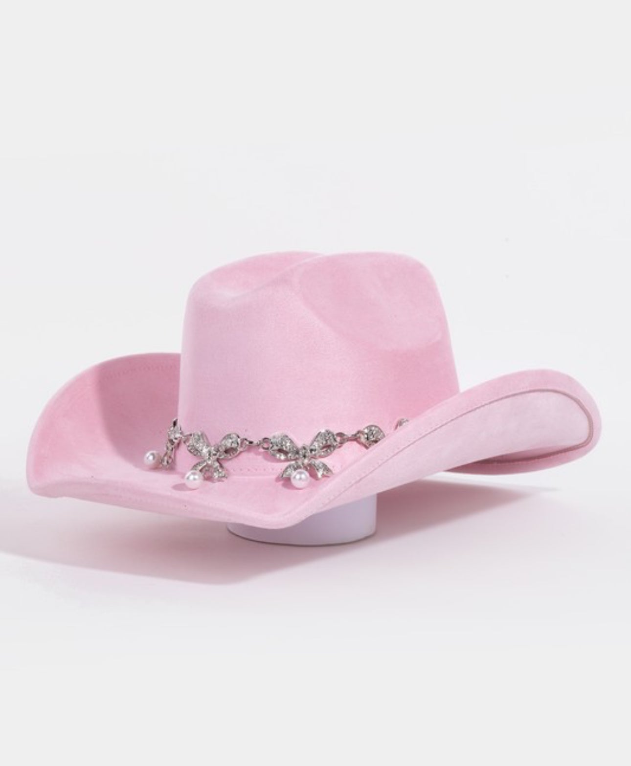 Western Bow & Pearl Hat