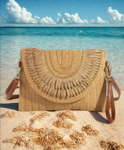 Braided Clutch Bag