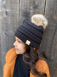 Kids Pom Beanie