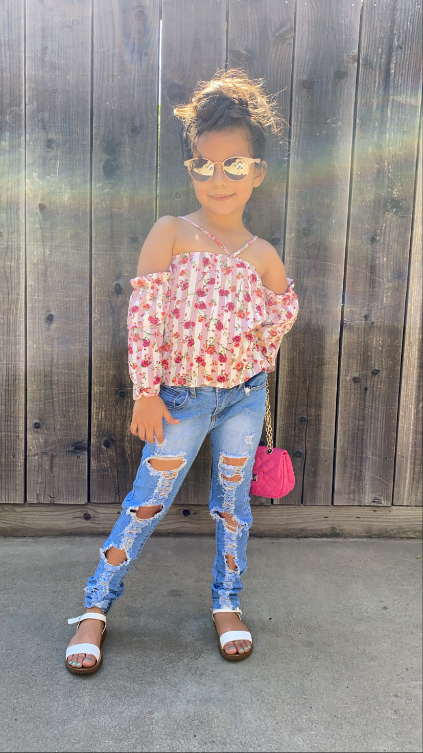 Jenni distressed Jeans