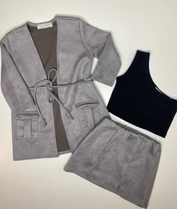 Channel Grey Coat