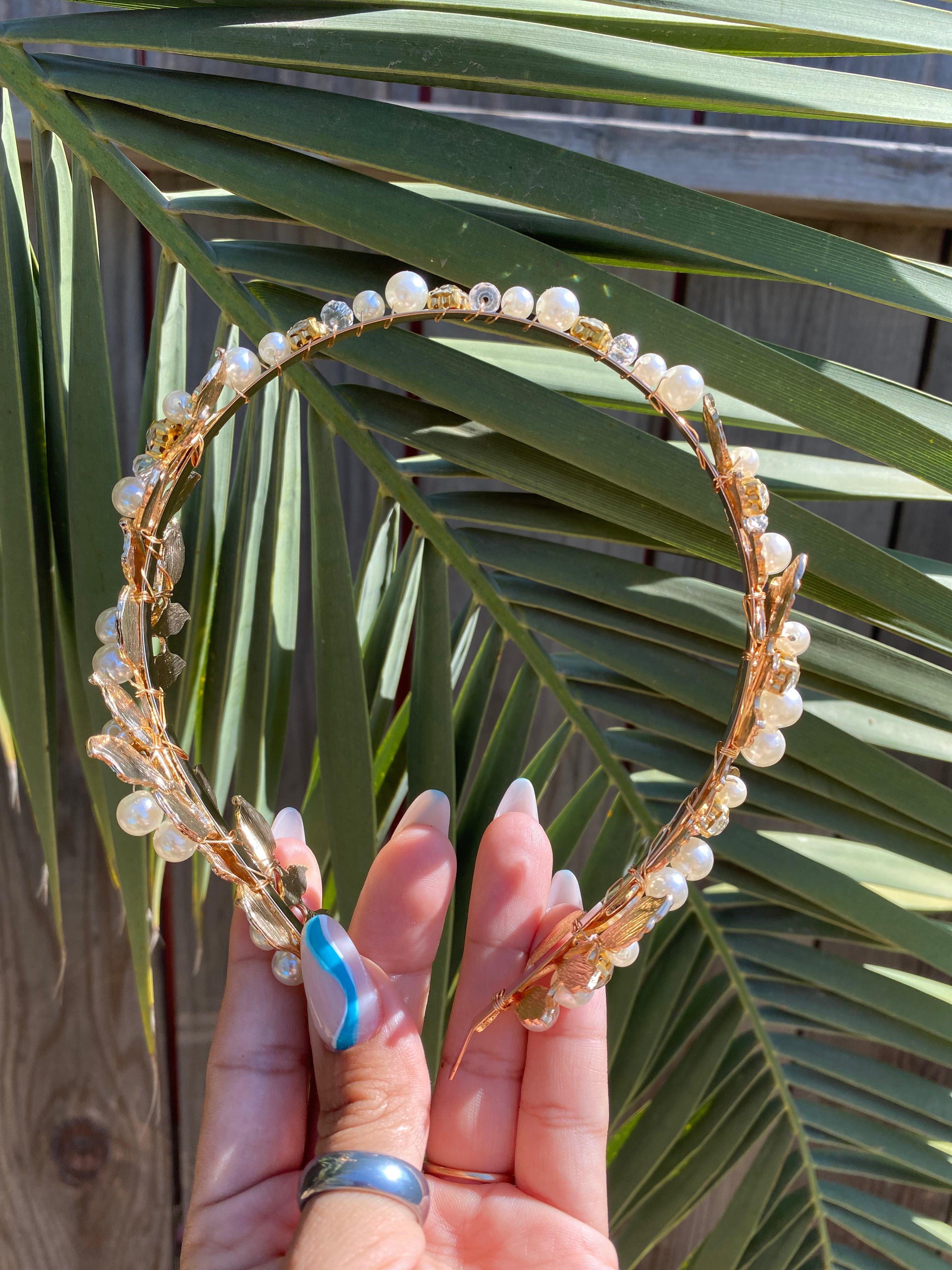 Glamour’s Gold Headband