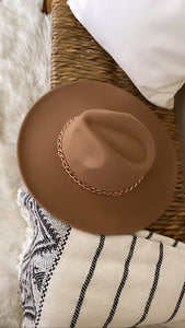 Vintage Gold Chain Fedora Hat (Adults)